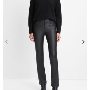 Vince leather pants-size 2 and 8 available